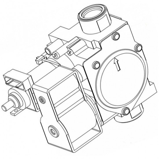 Vană gaz Buderus GB012 | Bosch 8737602854